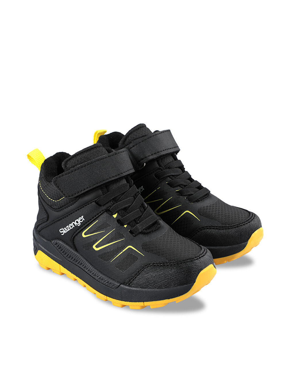 SLAZENGER KENTON I Unisex Çocuk Bot Siyah / Sarı - 1