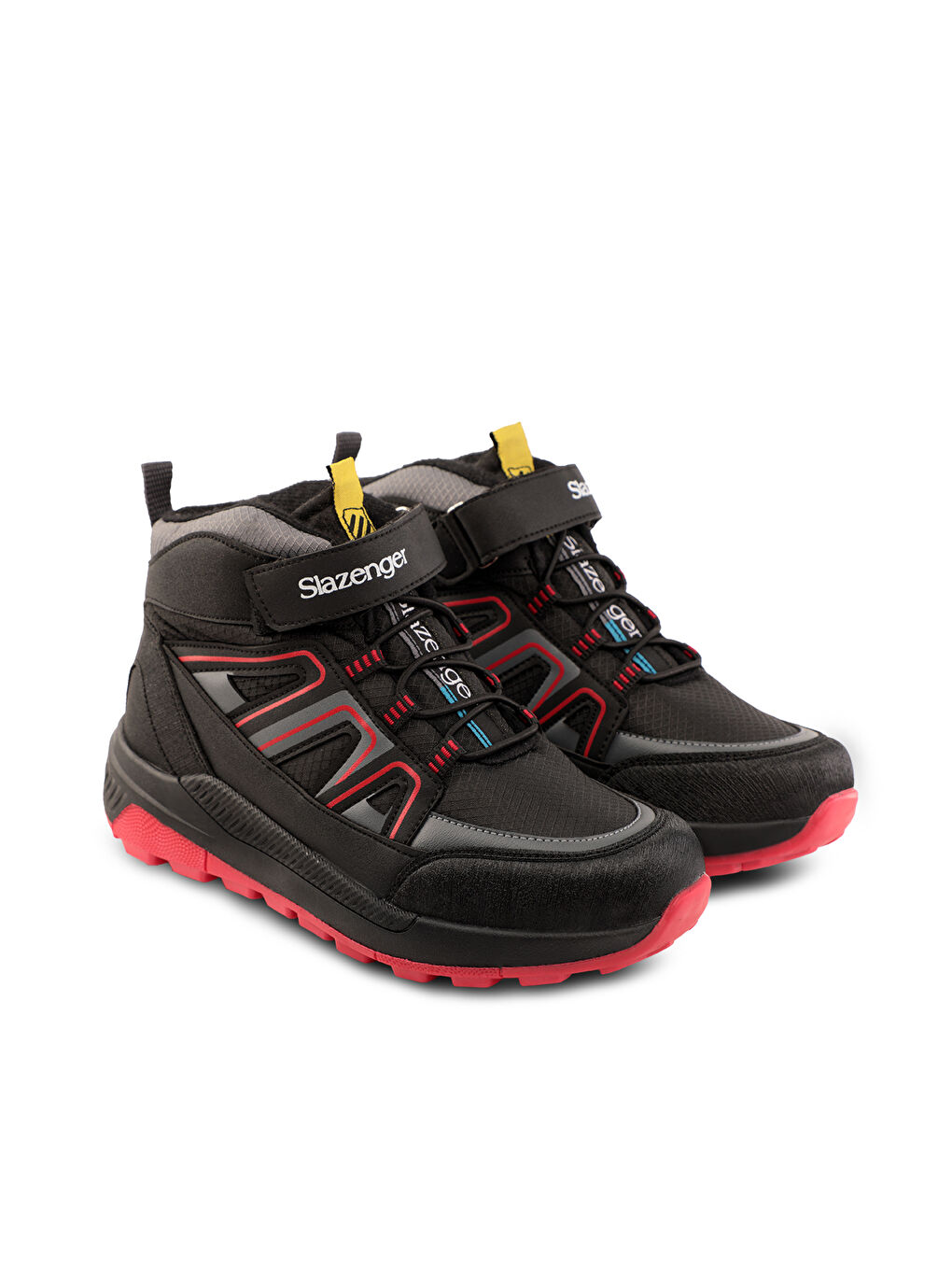 SLAZENGER KEPHAS IN Unisex Çocuk Bot Siyah / Kırmızı - 1