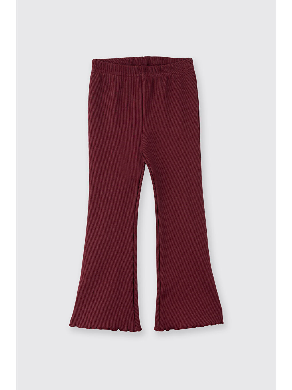 Kız Bebek Bol Paça Bordo Tayt