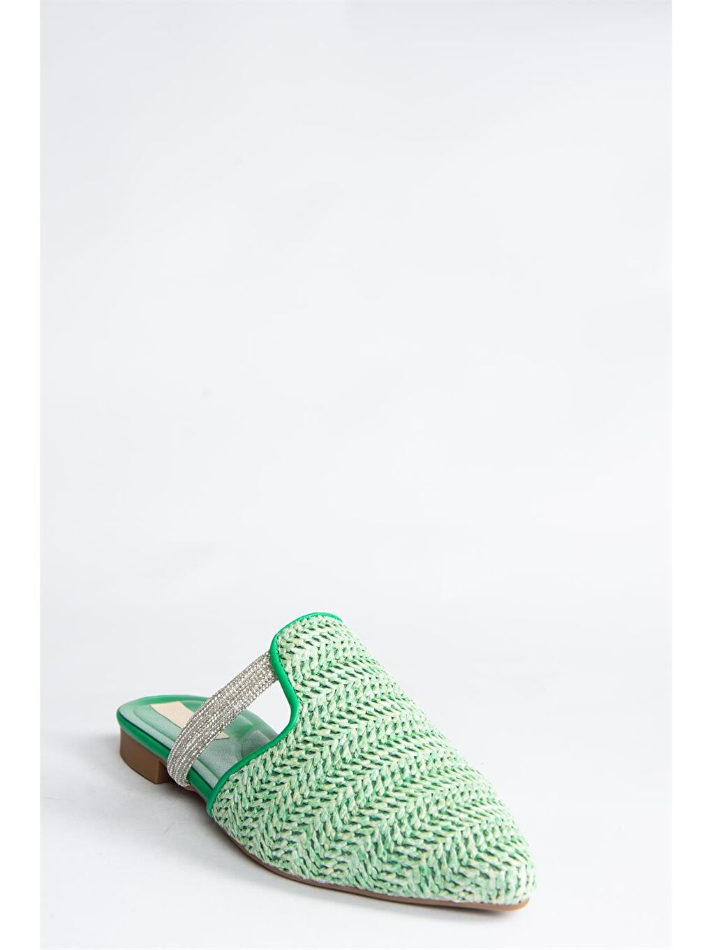 P820031417 Yeşil Kadın Terlik-3