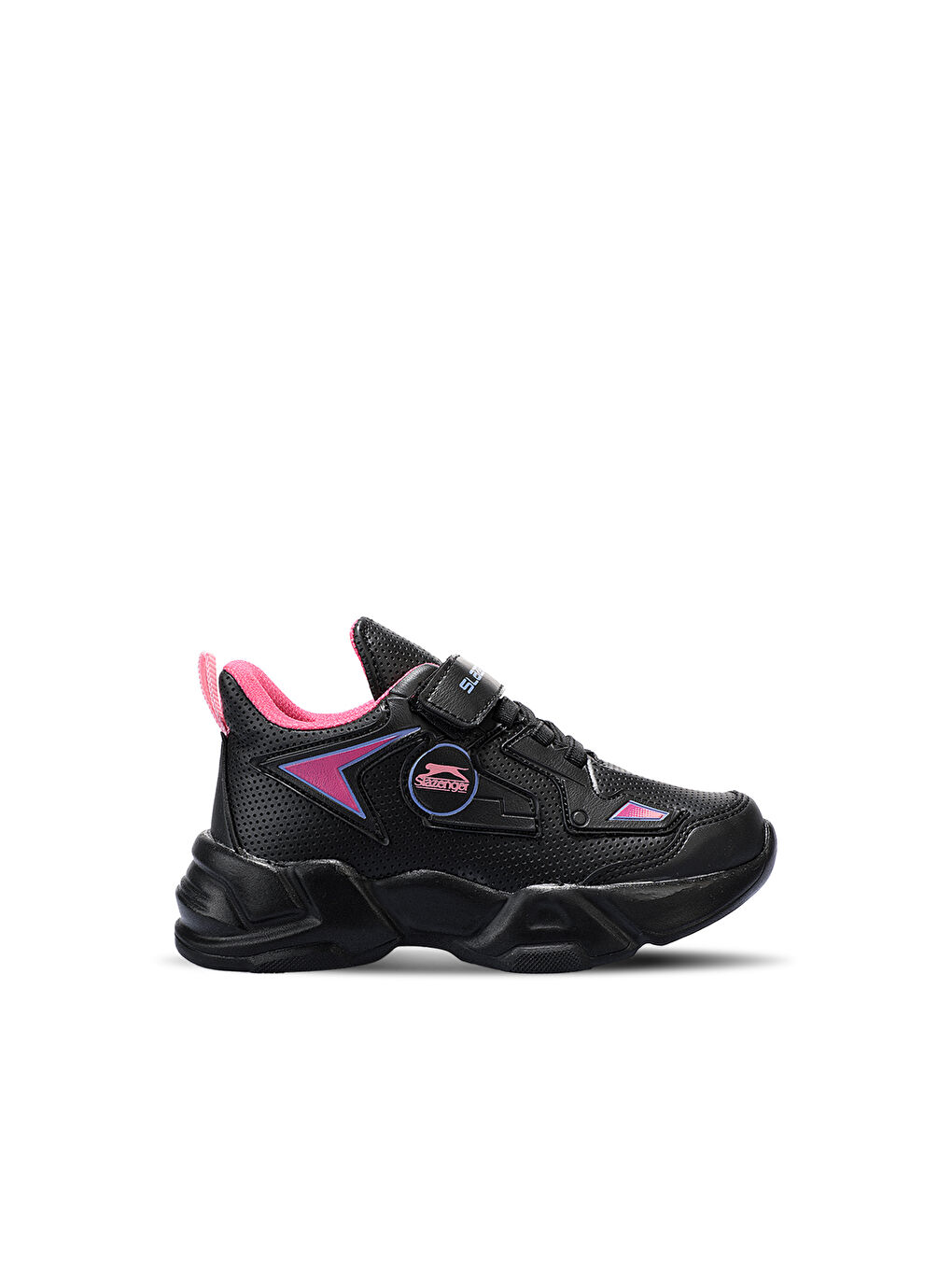 SLAZENGER KASUMI Kız Çocuk Sneaker Ayakkabı Siyah / Fuşya