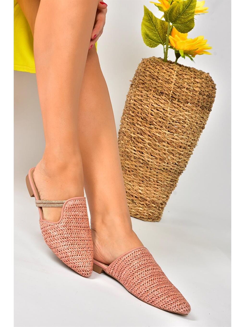 Pembe P820031417 Somon Kadın Terlik-3