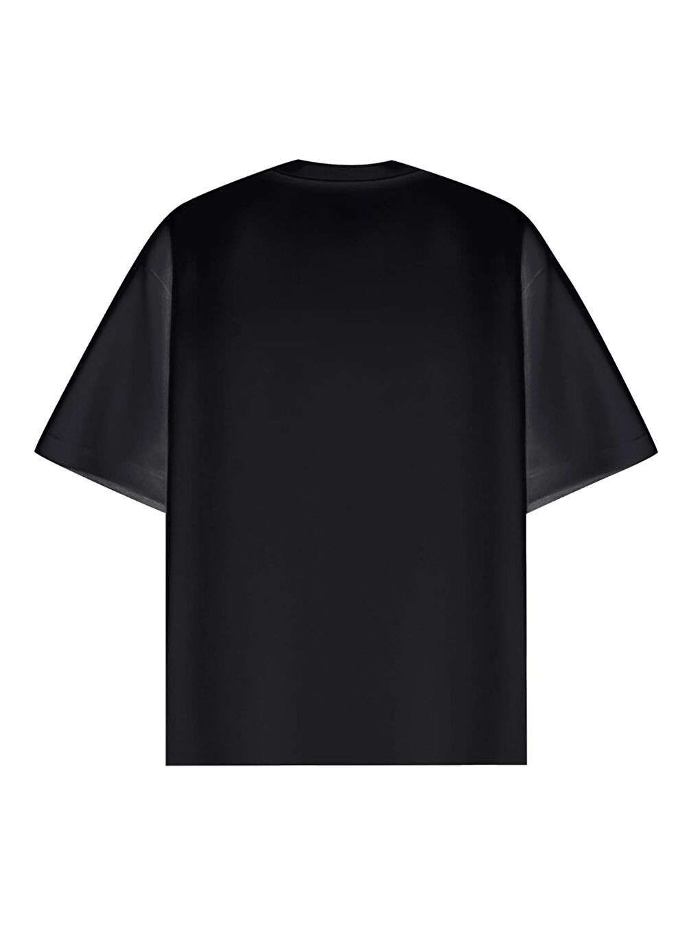 ablukaonline Erkek Baskılı Oversize T-Shirt Siyah - 1