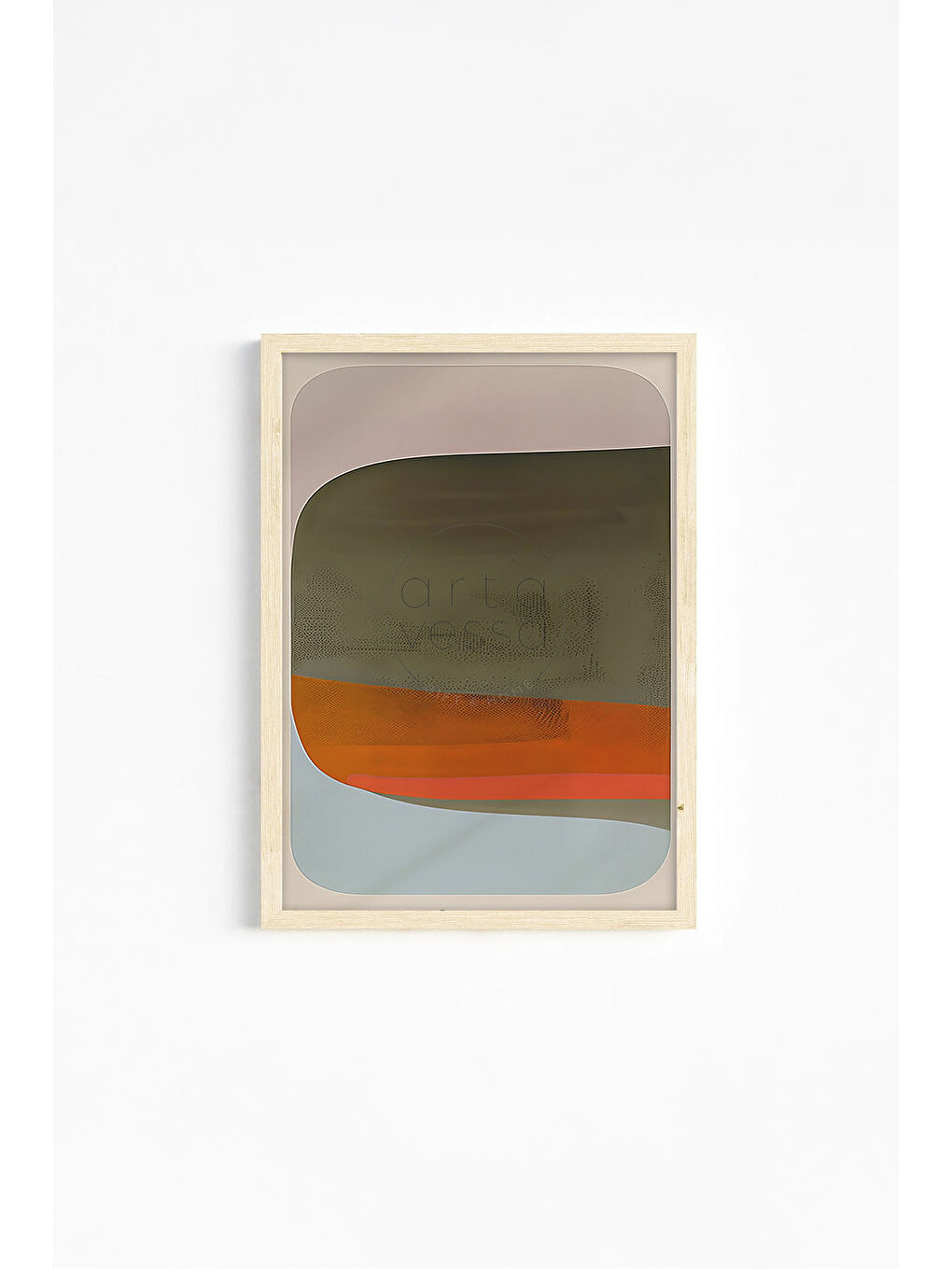 Beyaz Gerçek Ahşap Çerçeveli 3 Parça 3D Poster Tablo Seti - ERSY3SET1 - ERSY3SET1-3348-3