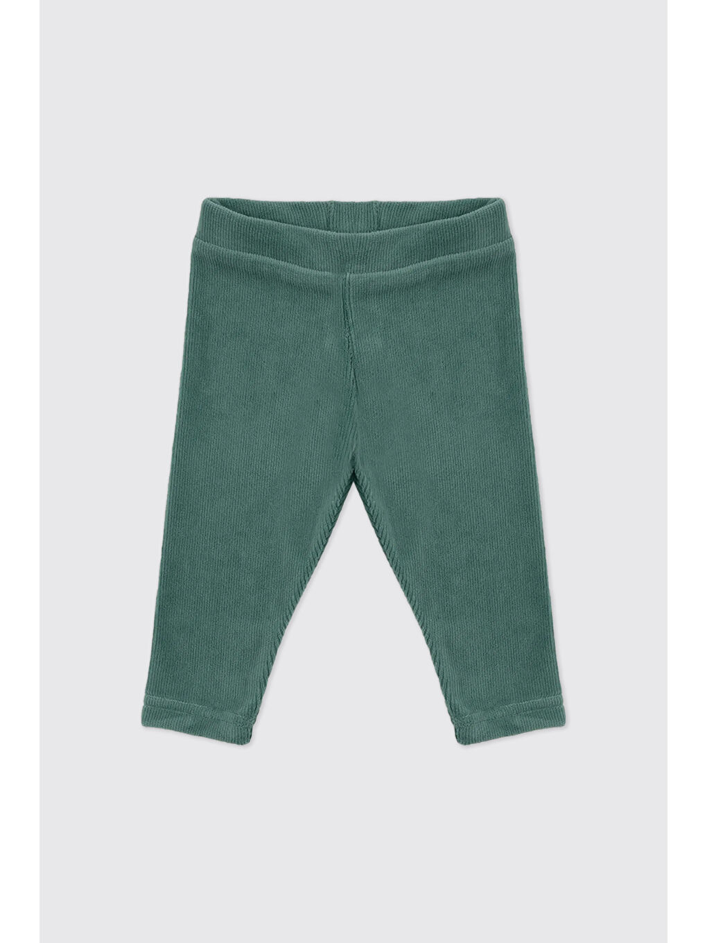 Kız Bebek Fitilli Yeşil Pantolon-1