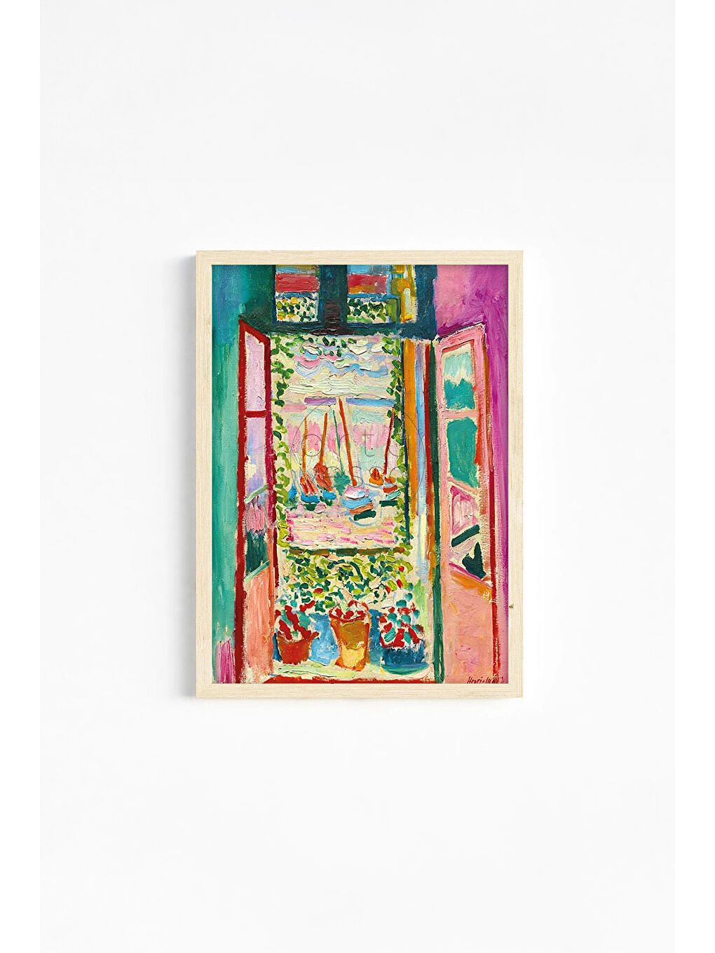 Beyaz Gerçek Ahşap Çerçeveli 3 Parça 3D Poster Tablo Seti - ERSY3SET14 - ERSY3SET14-3348-1