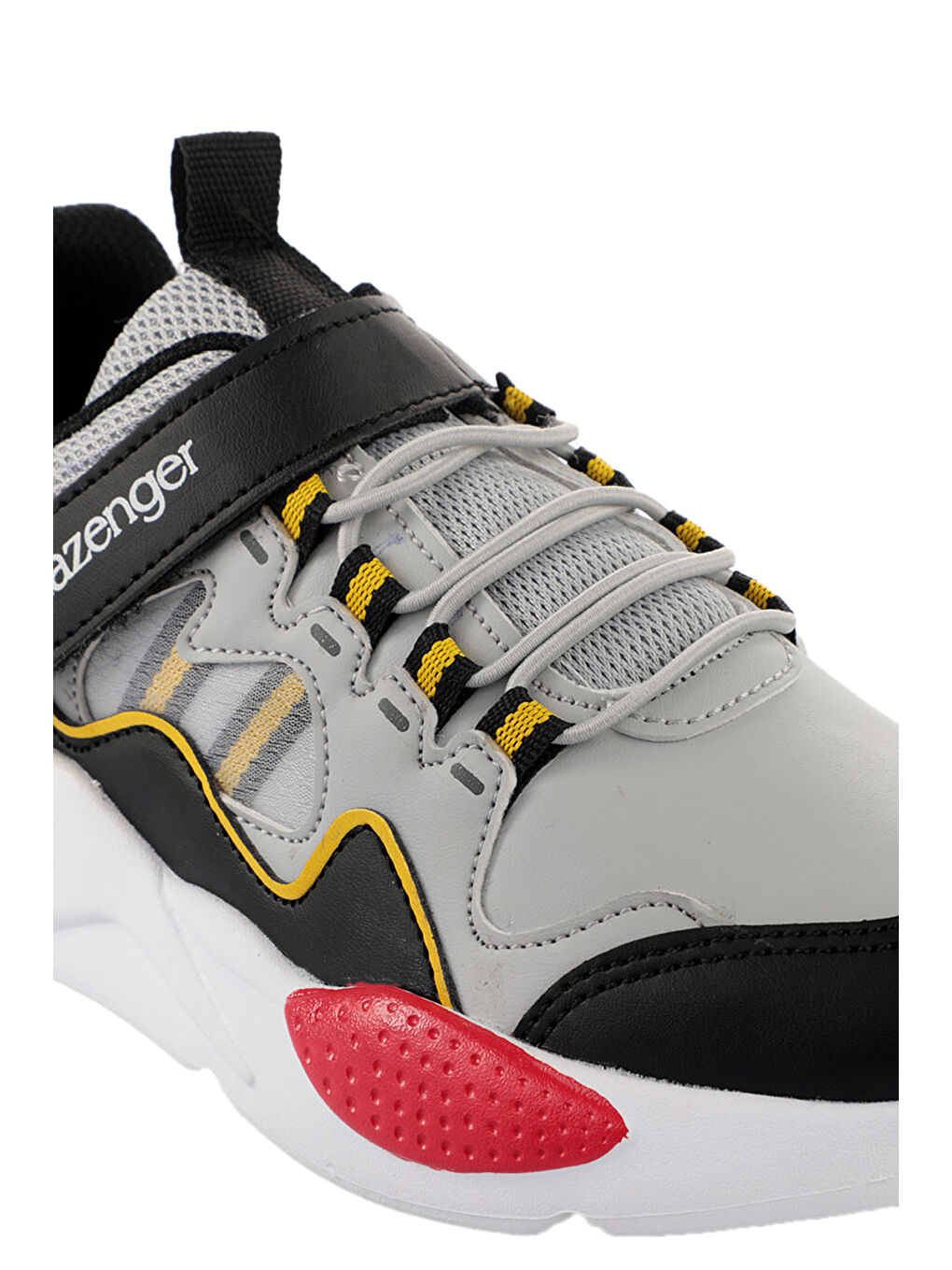 BEST I Unisex Çocuk Sneaker Ayakkabı Gri / Siyah-3