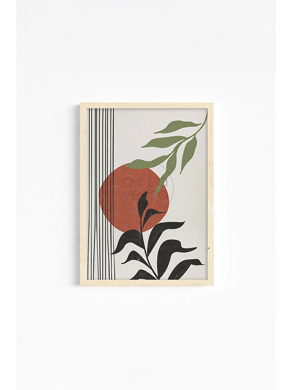 Beyaz Gerçek Ahşap Çerçeveli 3 Parça 3D Poster Tablo Seti - ERSY3SET22 - ERSY3SET22-3348-1