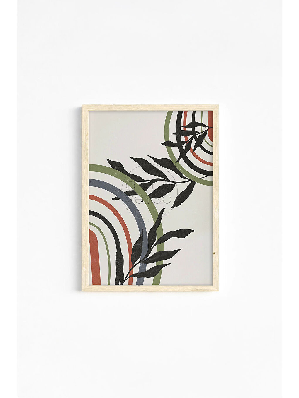 Beyaz Gerçek Ahşap Çerçeveli 3 Parça 3D Poster Tablo Seti - ERSY3SET22 - ERSY3SET22-3348-3