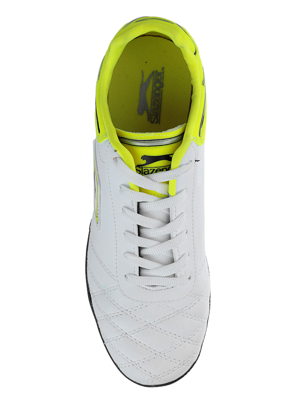 HUGO HS Erkek Futbol Ayakkabı Beyaz / Sarı-4