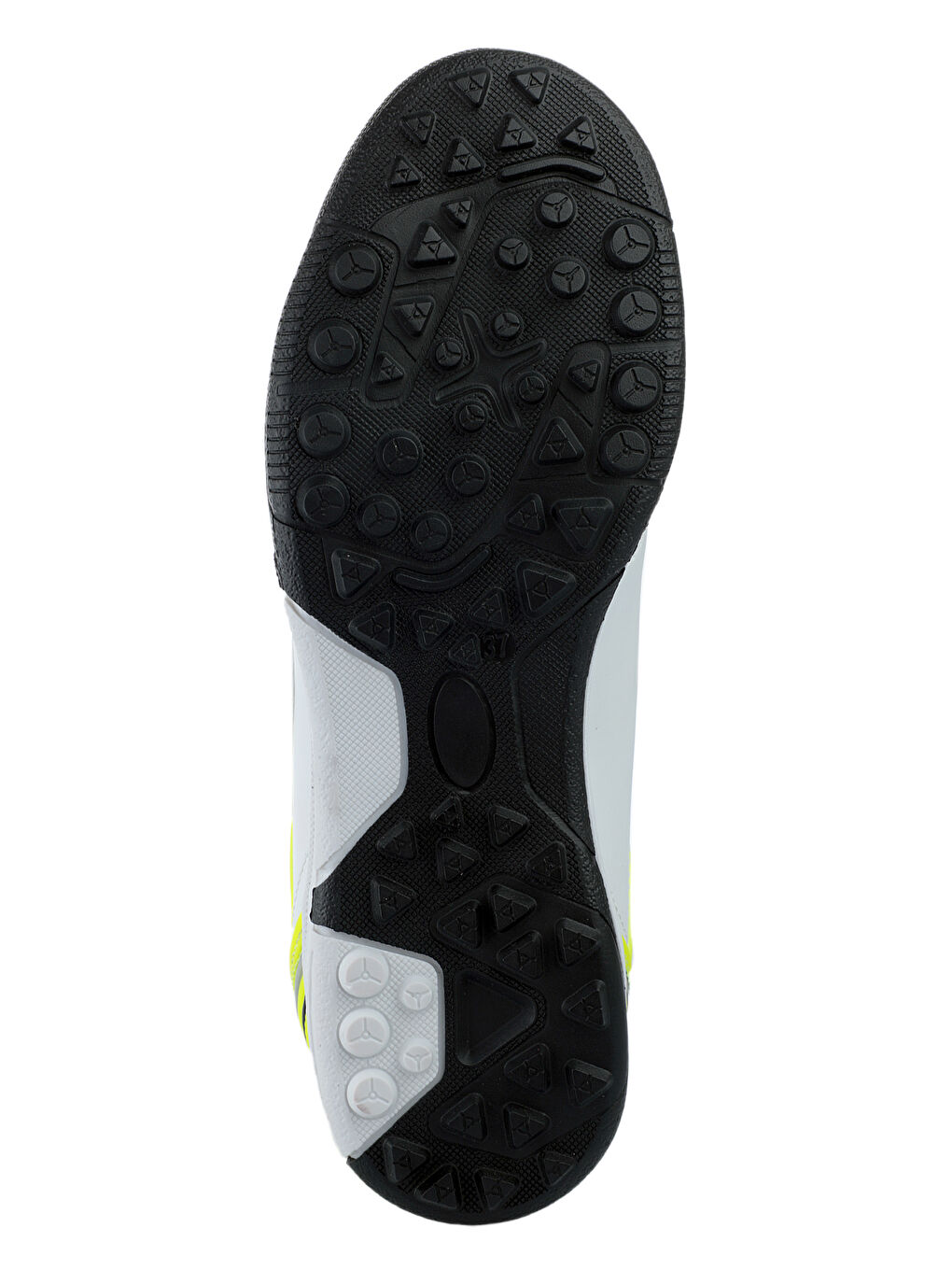 HUGO HS Erkek Futbol Ayakkabı Beyaz / Sarı-6