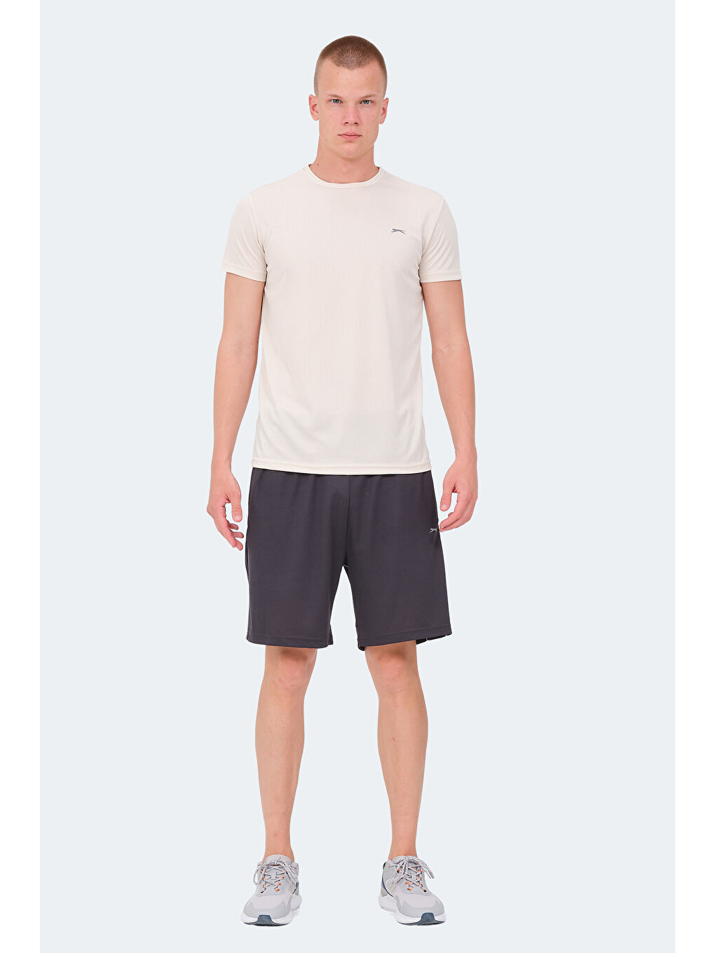 SLAZENGER REPUBLIC MTR Erkek Tişört Bej - 6