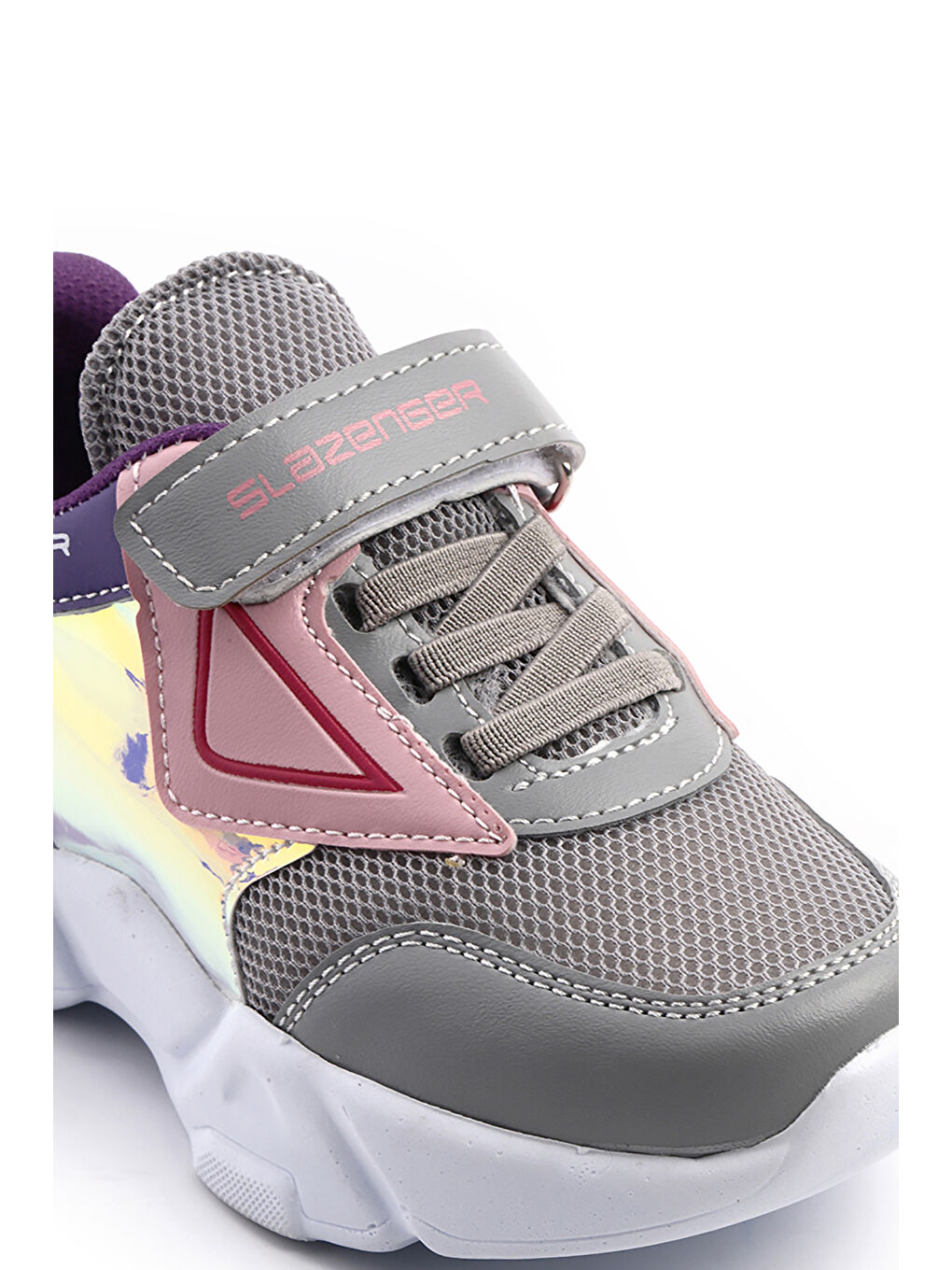 KEVAN Kız Çocuk Sneaker Ayakkabı Gri / Pembe-3