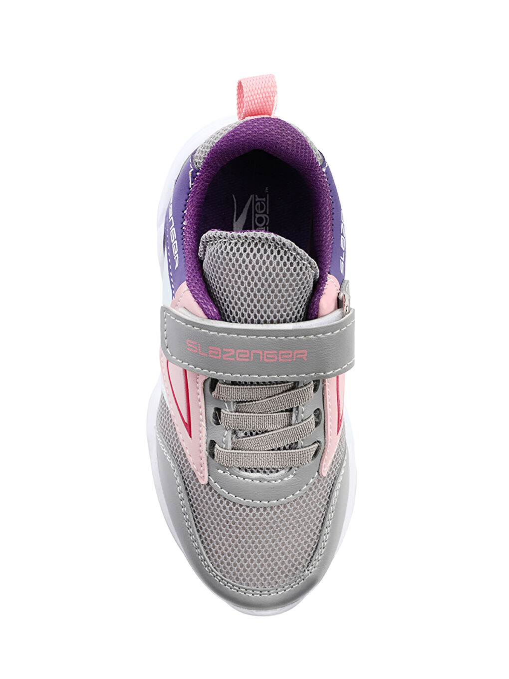 KEVAN Kız Çocuk Sneaker Ayakkabı Gri / Pembe-4