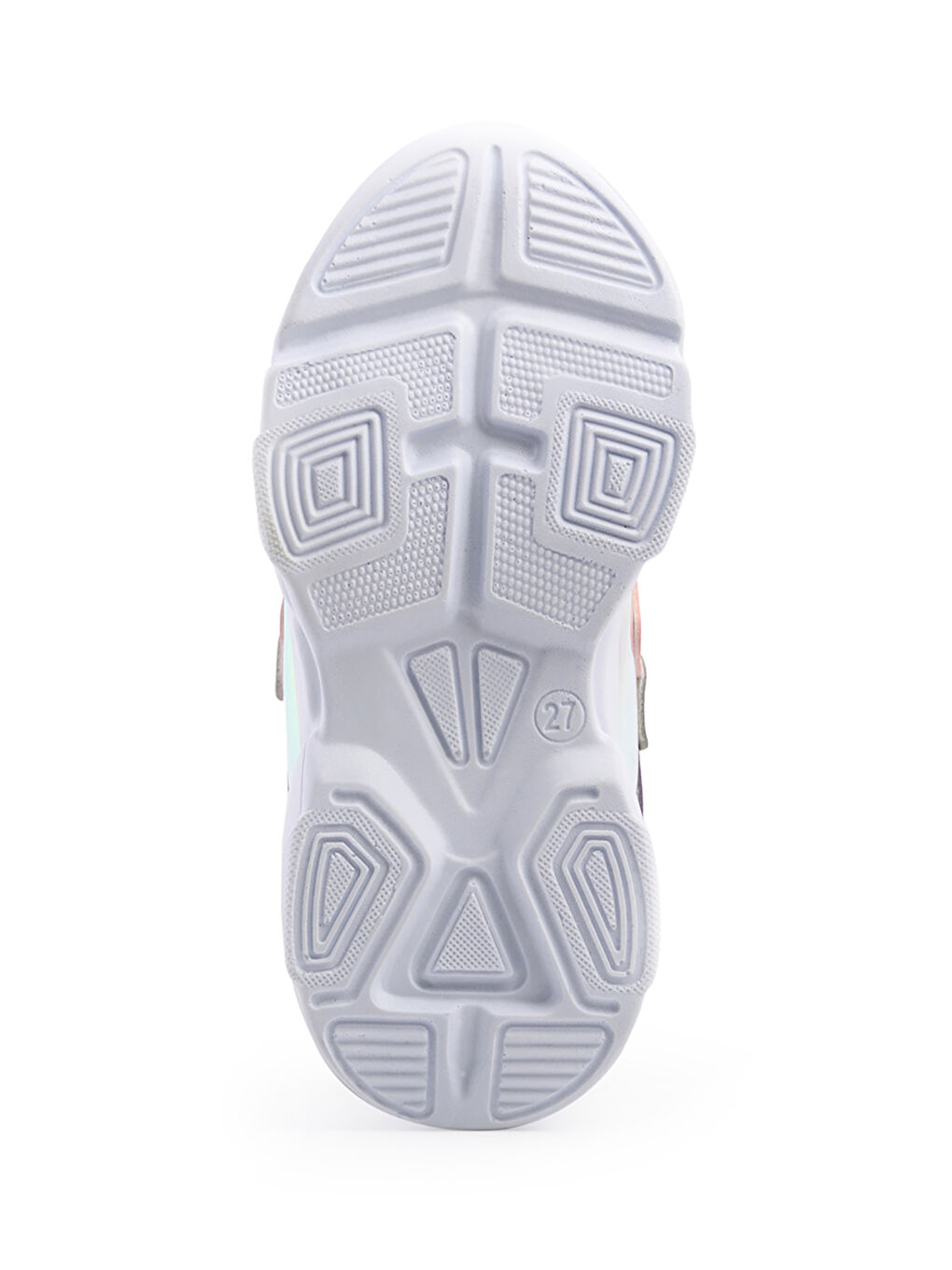 KEVAN Kız Çocuk Sneaker Ayakkabı Gri / Pembe-6