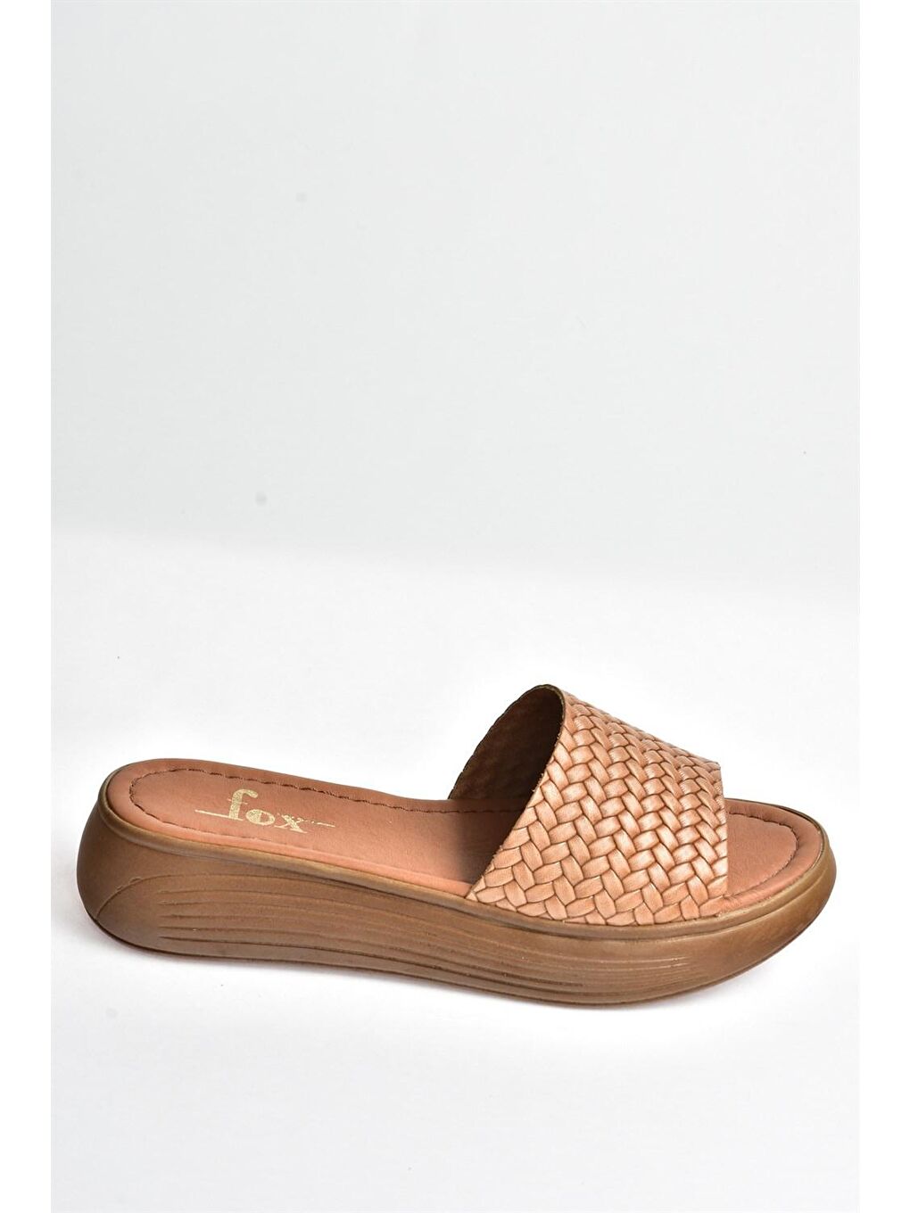 Kahverengi M291850003 Taba Kadın Terlik-3