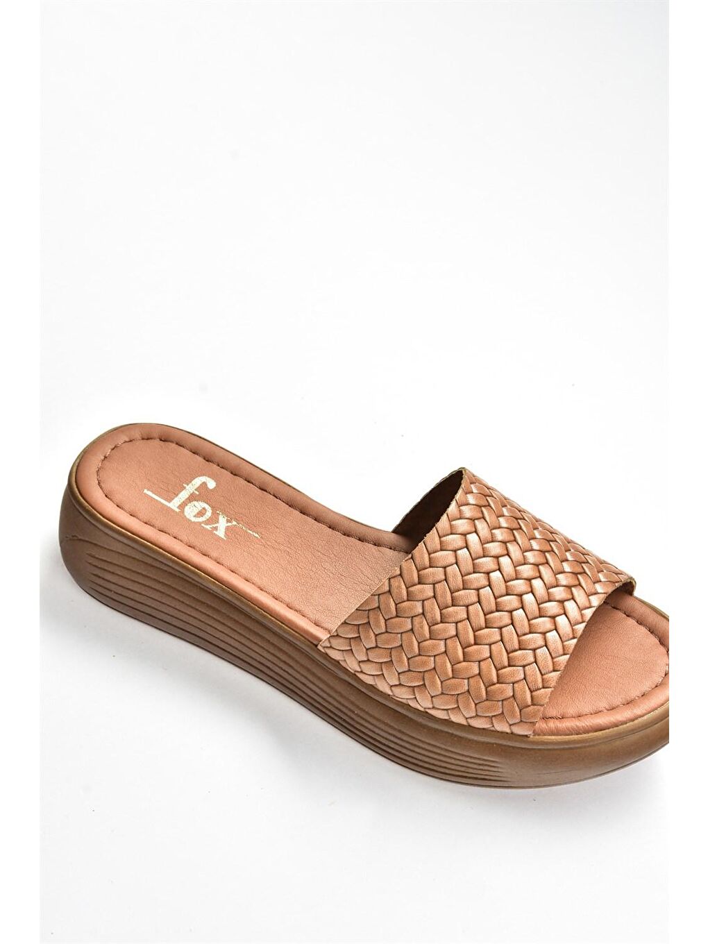 Kahverengi M291850003 Taba Kadın Terlik-4