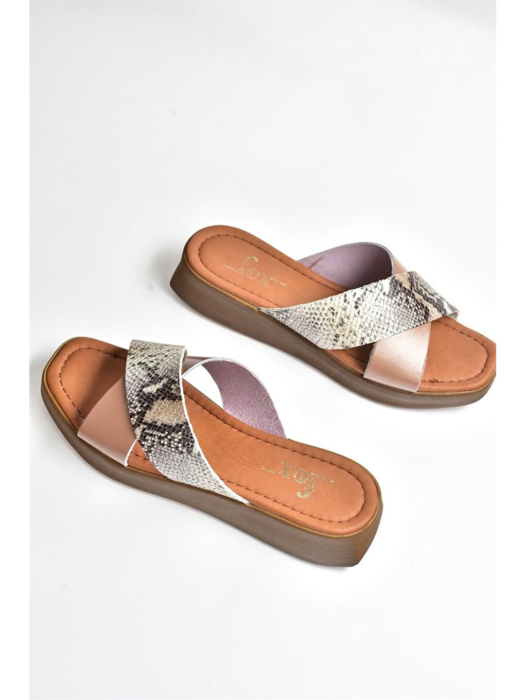 Pembe M291049903 Somon Kadın Terlik-4