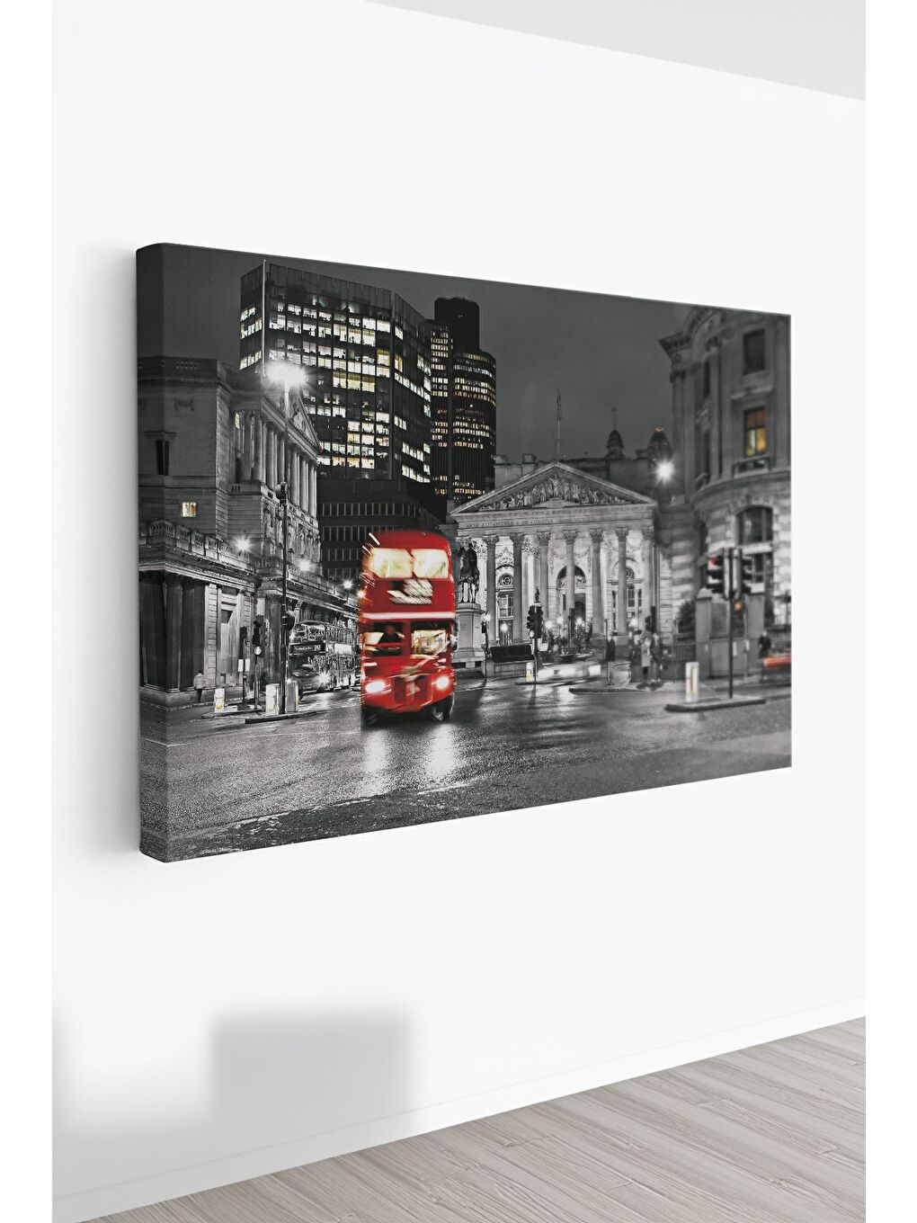 Beyaz Dekoratif Kanvas Tablo - FDC195 - ERSYFDC195-5070-1