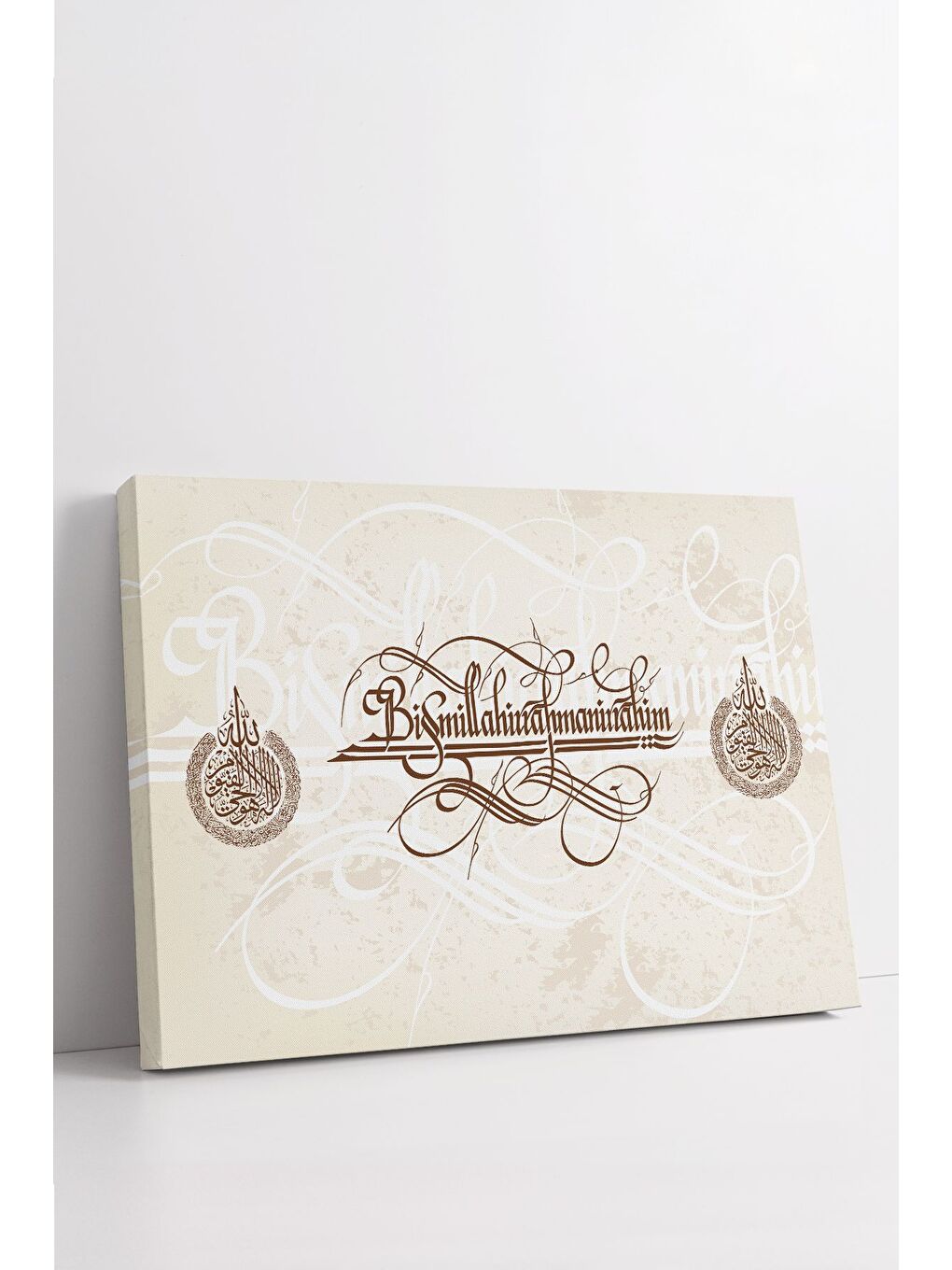 Beyaz Dekoratif Kanvas Tablo - FDC304 - ERSYFDC304-4060-2