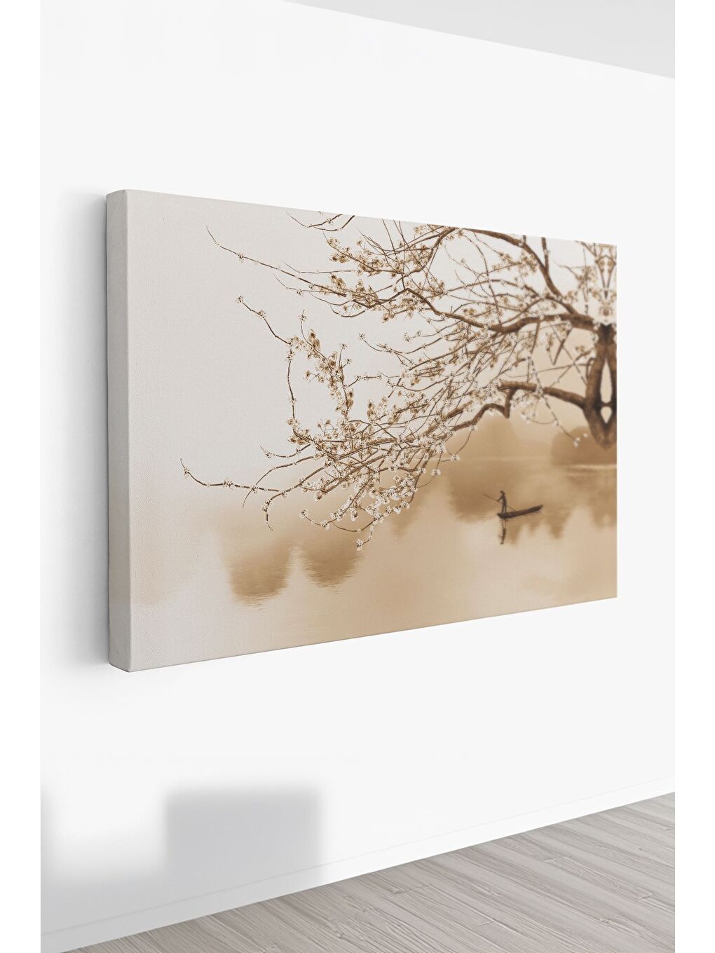 Beyaz Dekoratif Kanvas Tablo - FDC32 - ERSYFDC32-4060-1