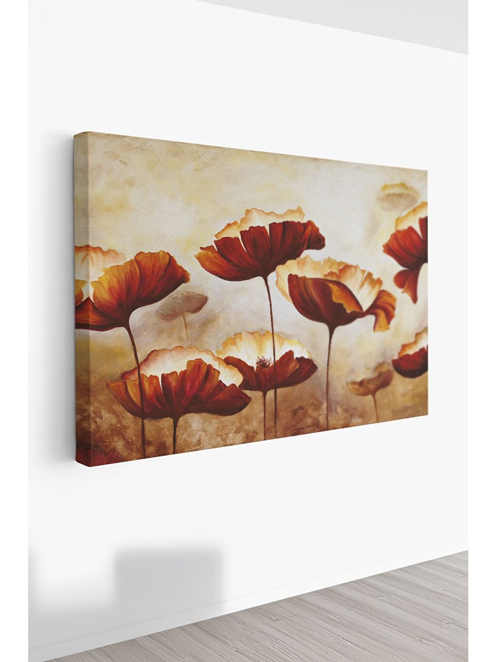 Beyaz Dekoratif Kanvas Tablo - FDC35 - ERSYFDC35-4060-1