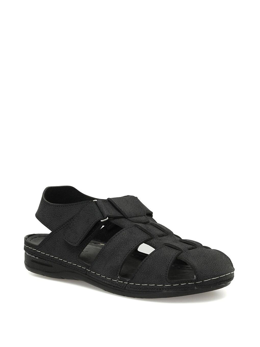 106921N.M 3FX Siyah Erkek Sandalet-1