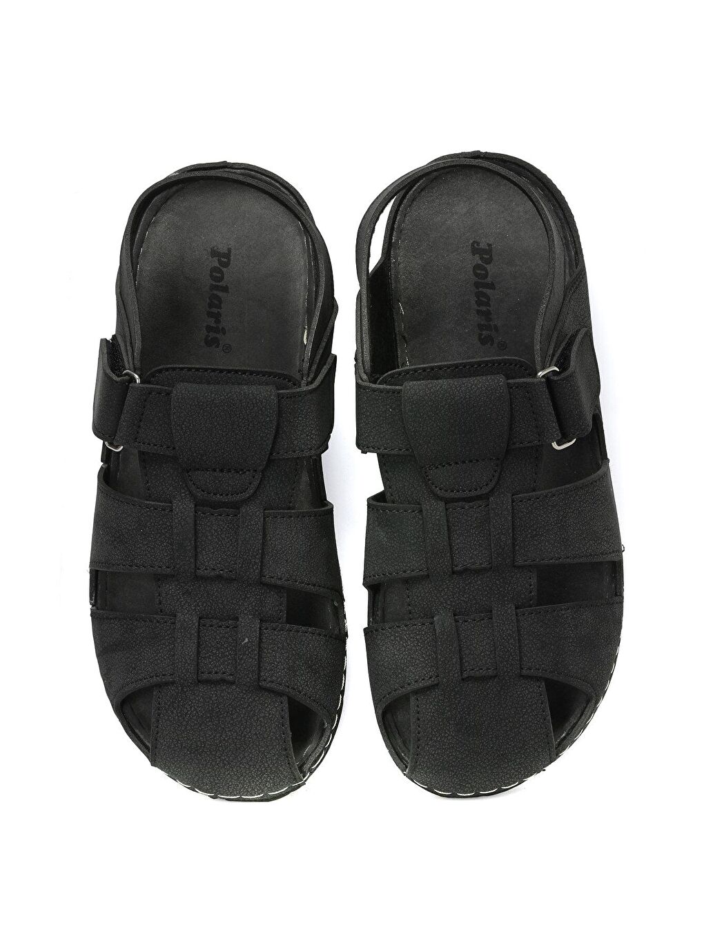 106921N.M 3FX Siyah Erkek Sandalet-3