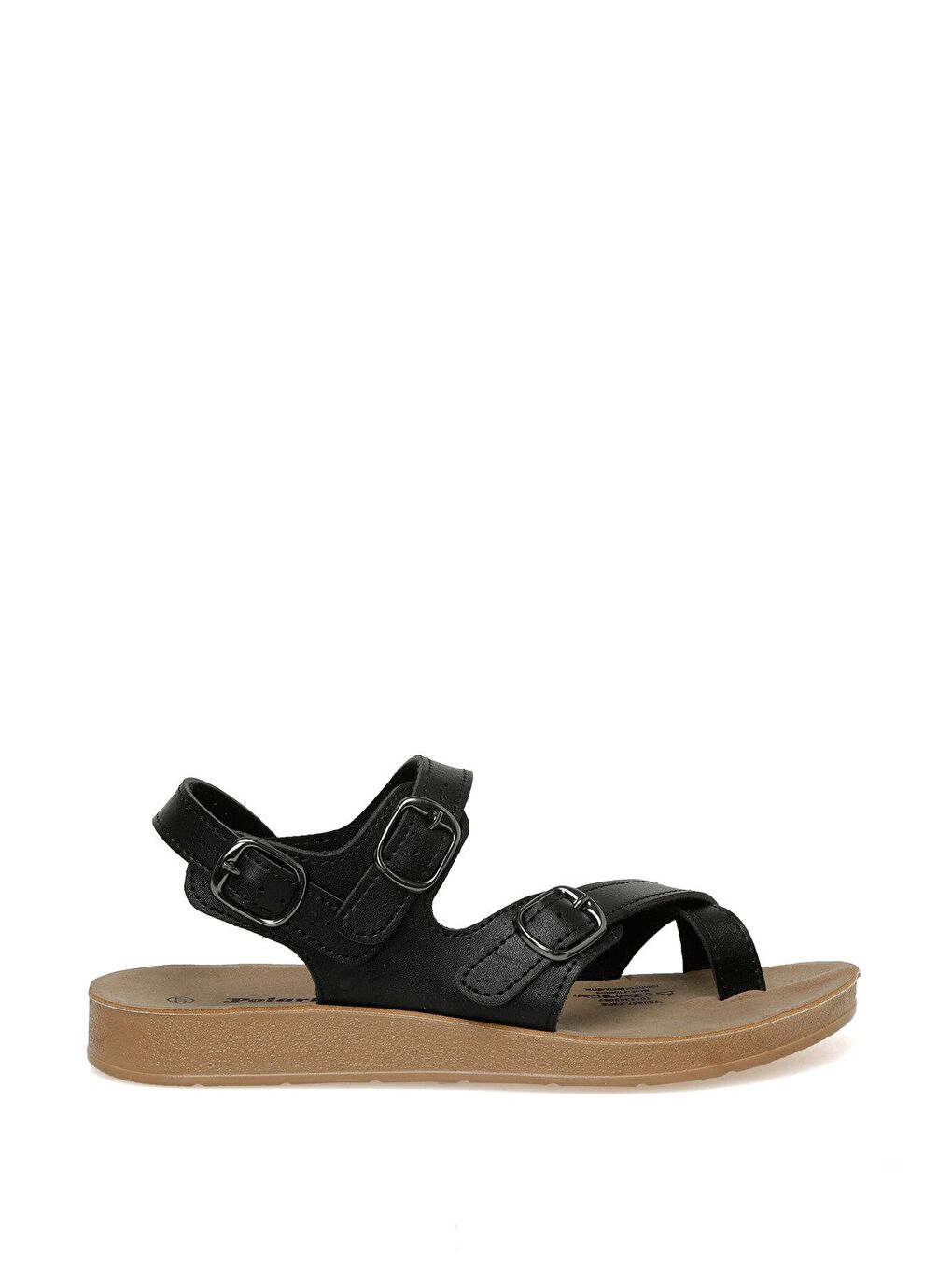 158657.Z3FX Siyah Kadın Comfort Sandalet