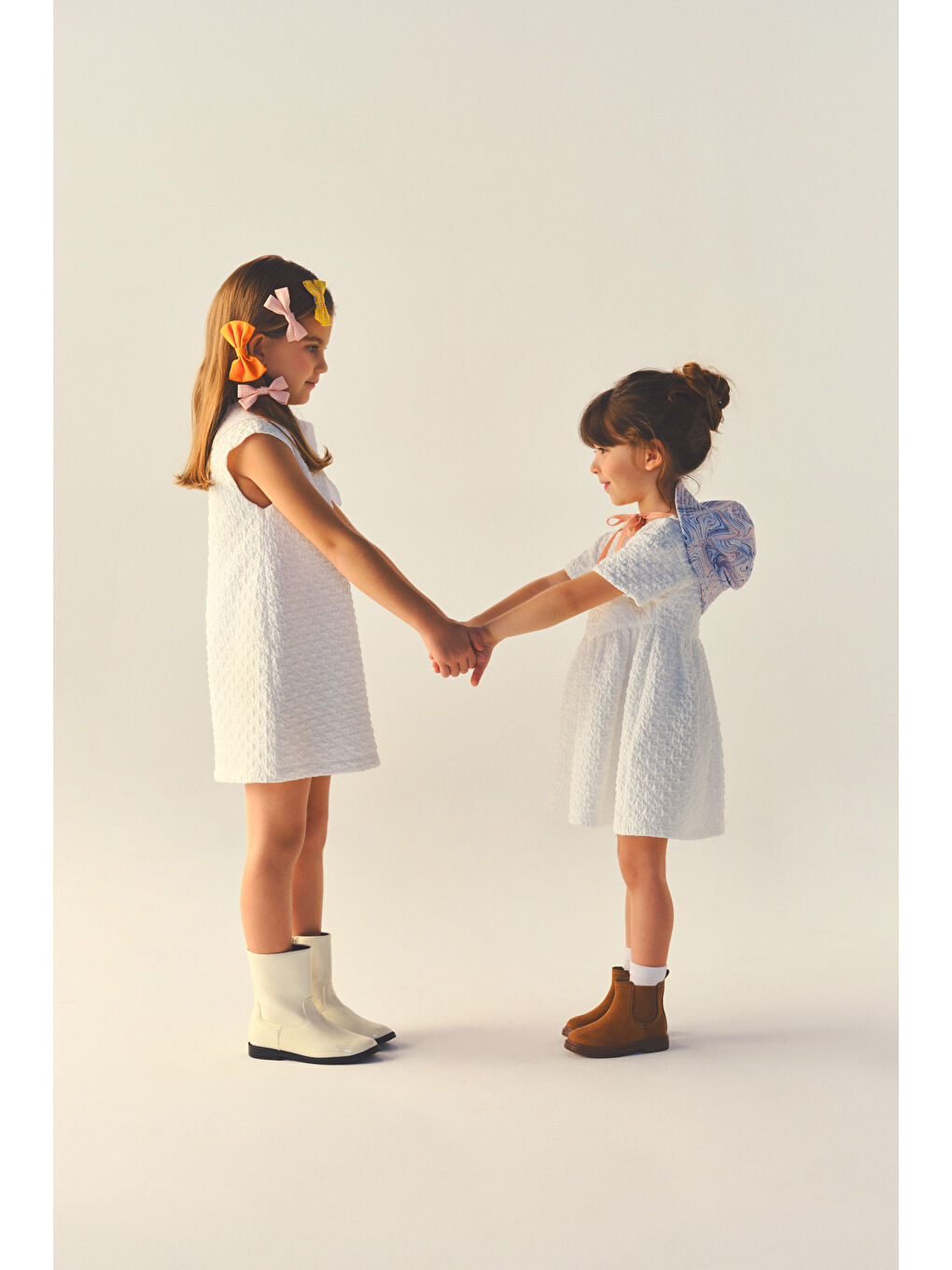 Kız Çocuk Beyaz Elbise-1