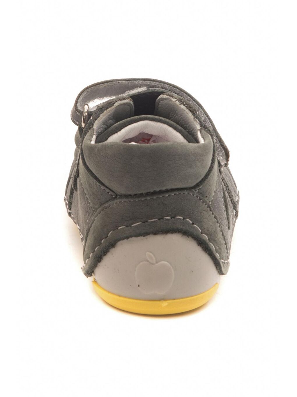 Erkek Çocuk Gri Deri Ortopedik Destekli İlk Adım Bot-3