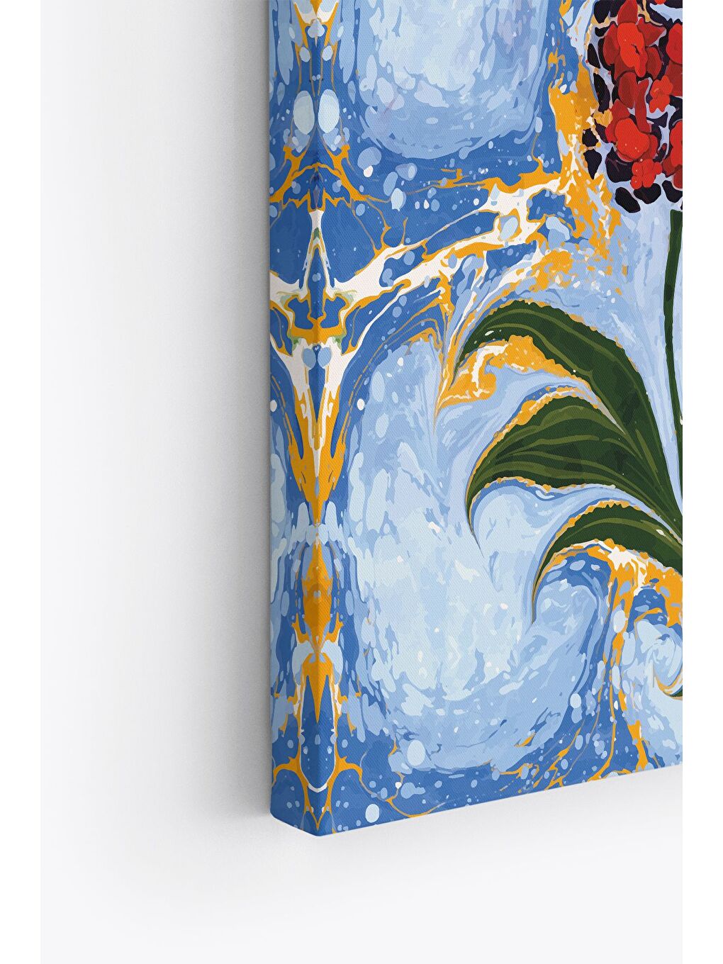 Beyaz Dekoratif Kanvas Tablo - ERSYSB022 - ERSYSB022-4060-3