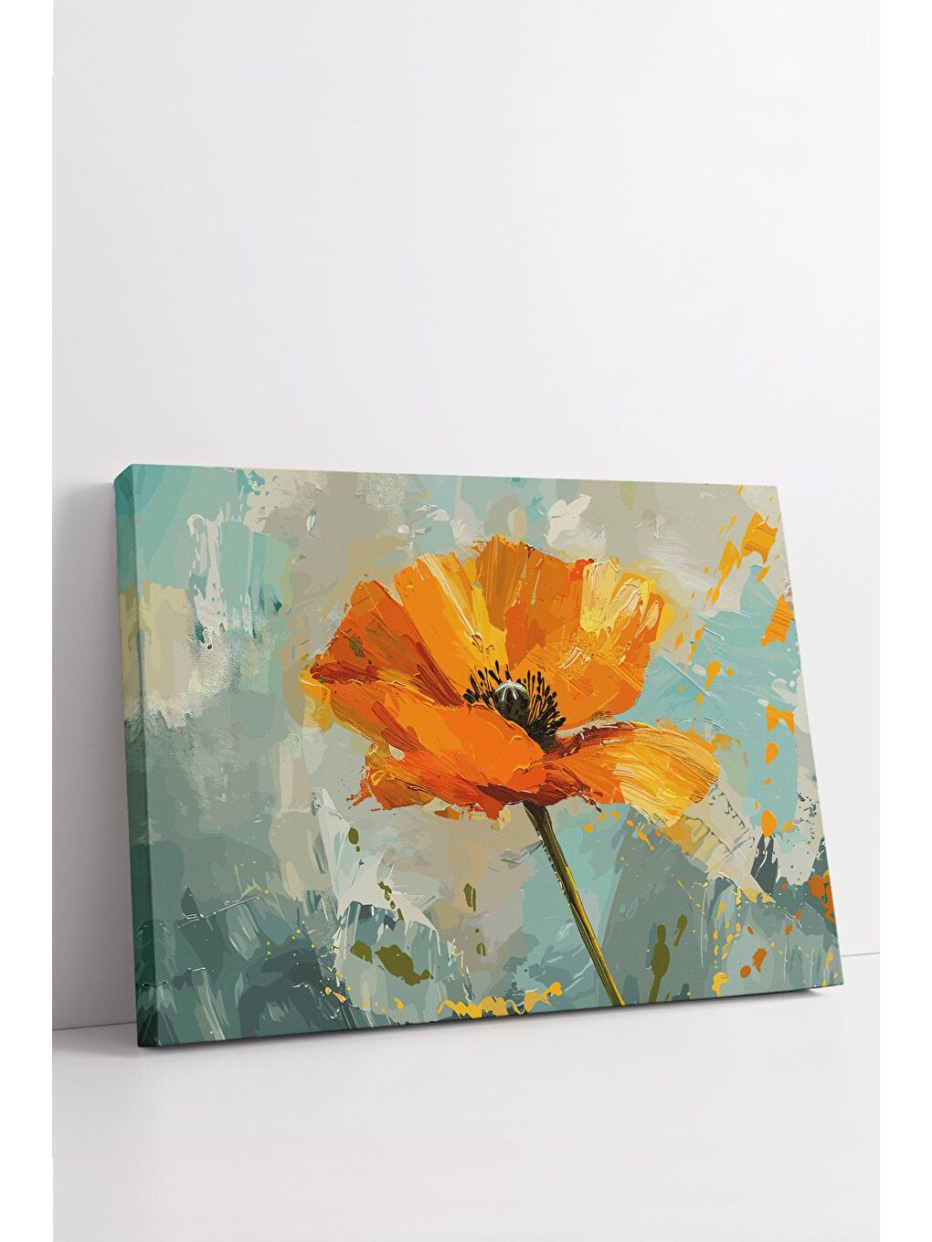 Beyaz Dekoratif Kanvas Tablo - ERSYSB024 - ERSYSB024-70100-2