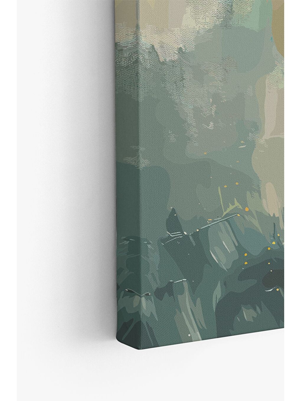 Beyaz Dekoratif Kanvas Tablo - ERSYSB024 - ERSYSB024-70100-3