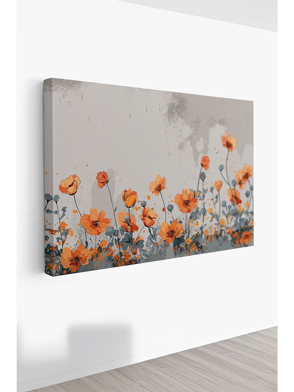 Beyaz Dekoratif Kanvas Tablo - ERSYSB029 - ERSYSB029-4060-1