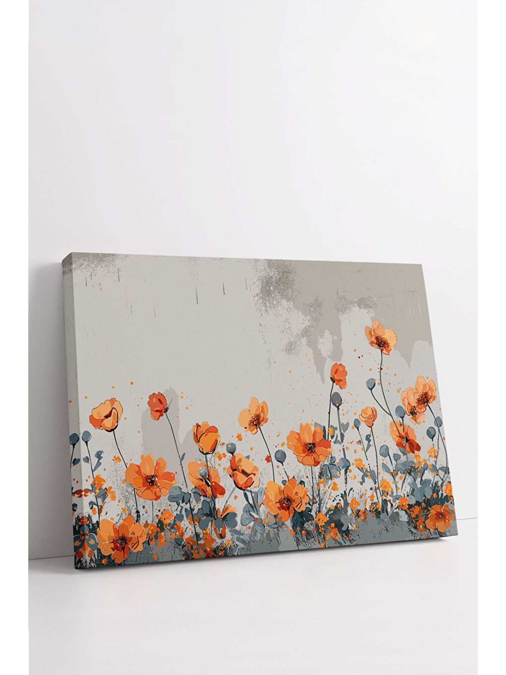 Beyaz Dekoratif Kanvas Tablo - ERSYSB029 - ERSYSB029-4060-2