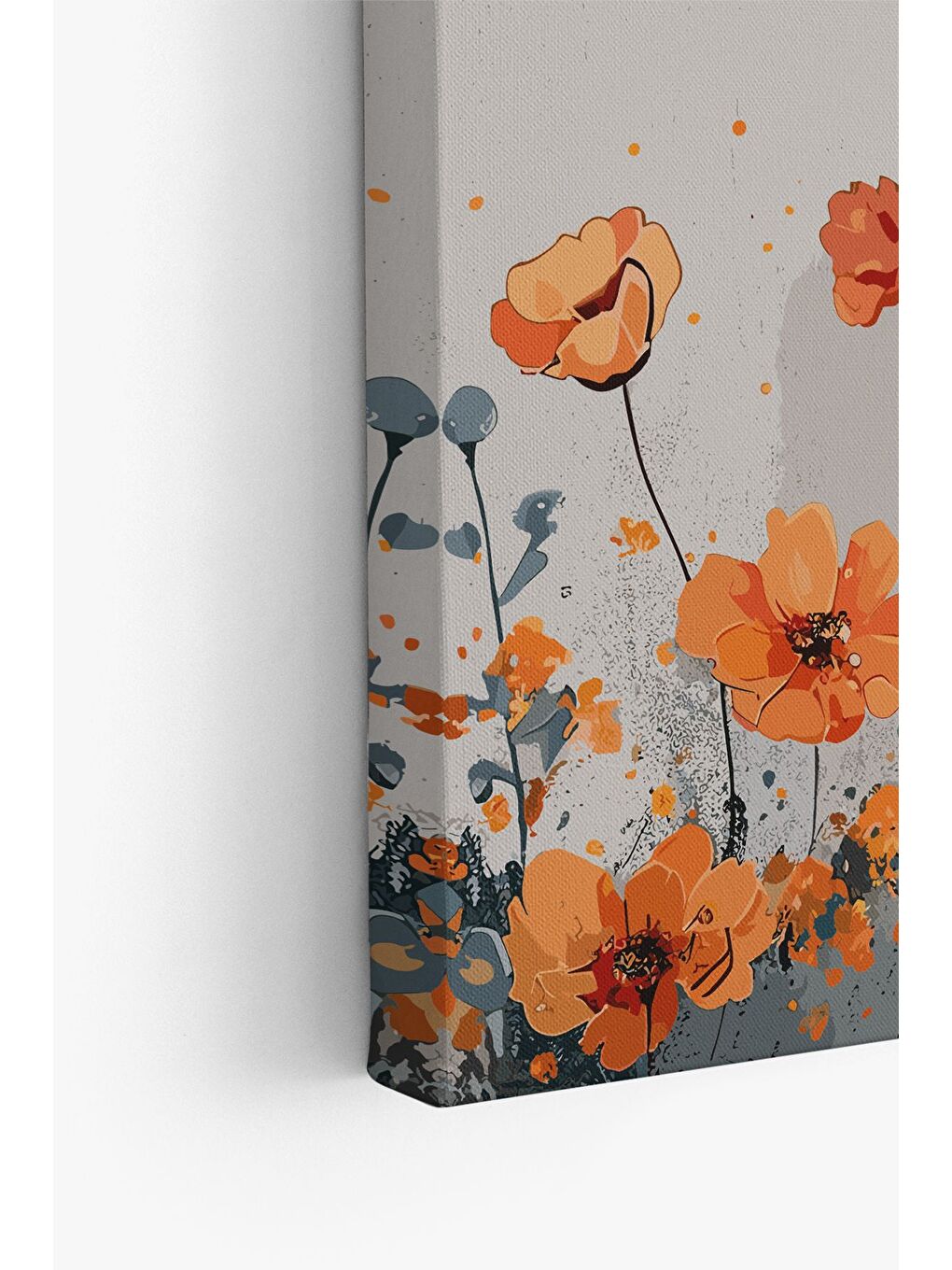 Beyaz Dekoratif Kanvas Tablo - ERSYSB029 - ERSYSB029-4060-3