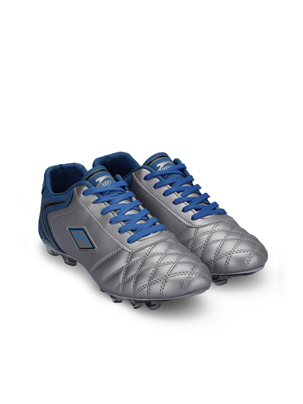 HUGO KR Erkek Çocuk Futbol Ayakkabı Gri / Mavi-1