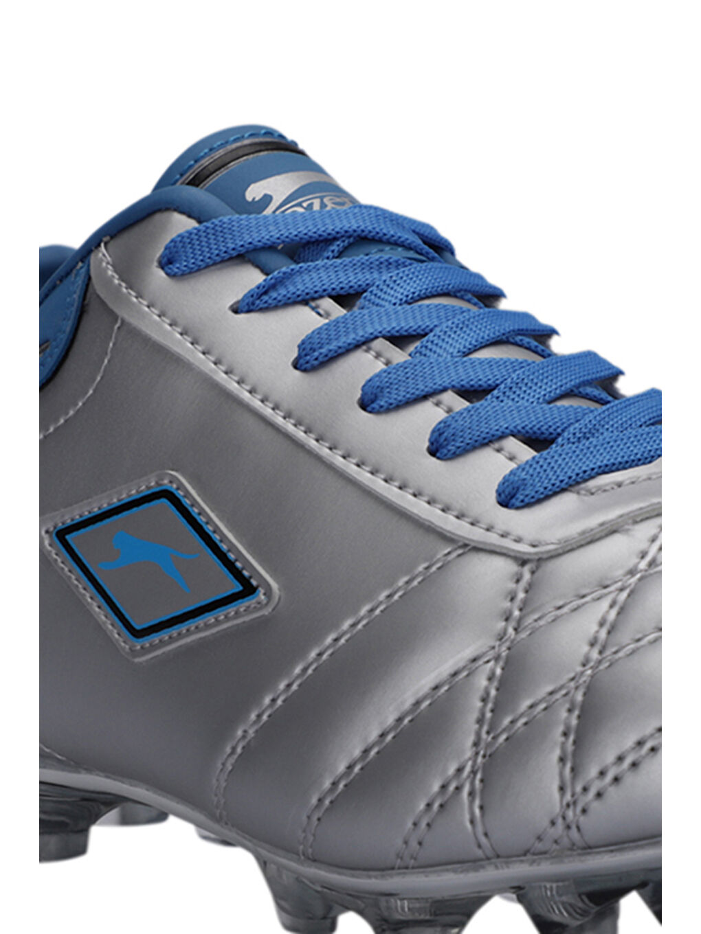 HUGO KR Erkek Çocuk Futbol Ayakkabı Gri / Mavi-3