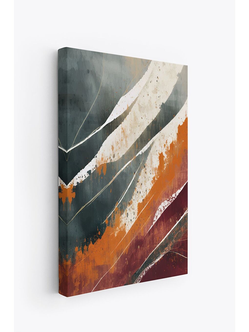 Beyaz Dekoratif Kanvas Tablo - ERSYSB041 - ERSYSB041-4060-1