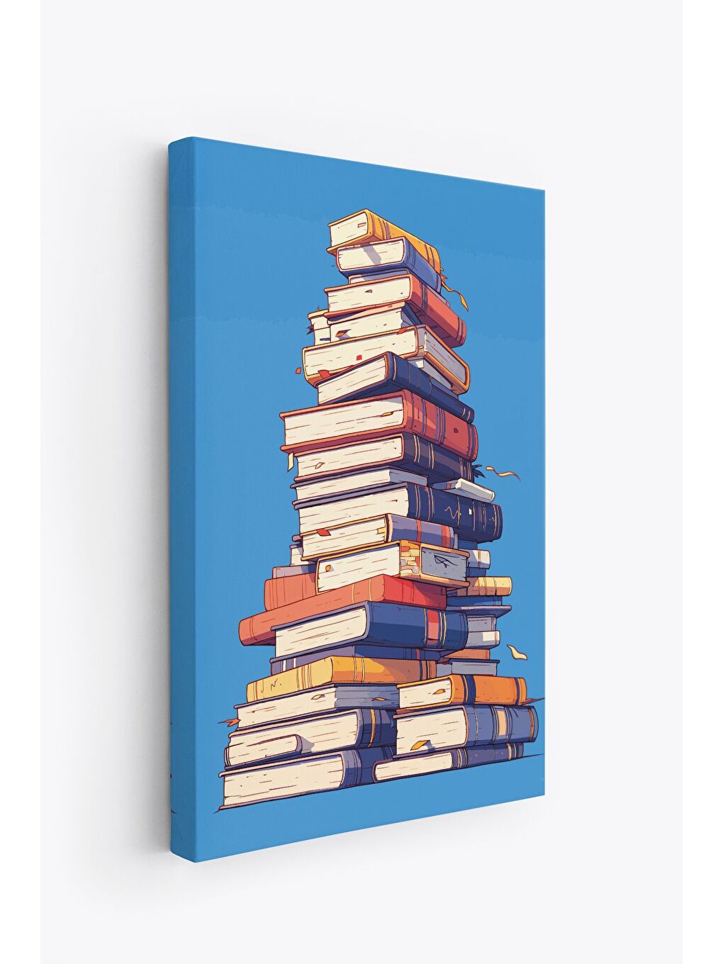 Beyaz Dekoratif Kanvas Tablo - ERSYSB046 - ERSYSB046-70100-1