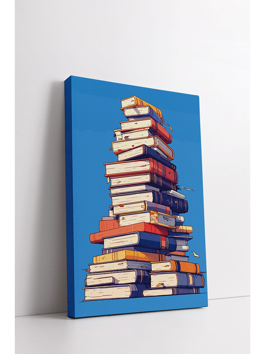 Beyaz Dekoratif Kanvas Tablo - ERSYSB046 - ERSYSB046-70100-2