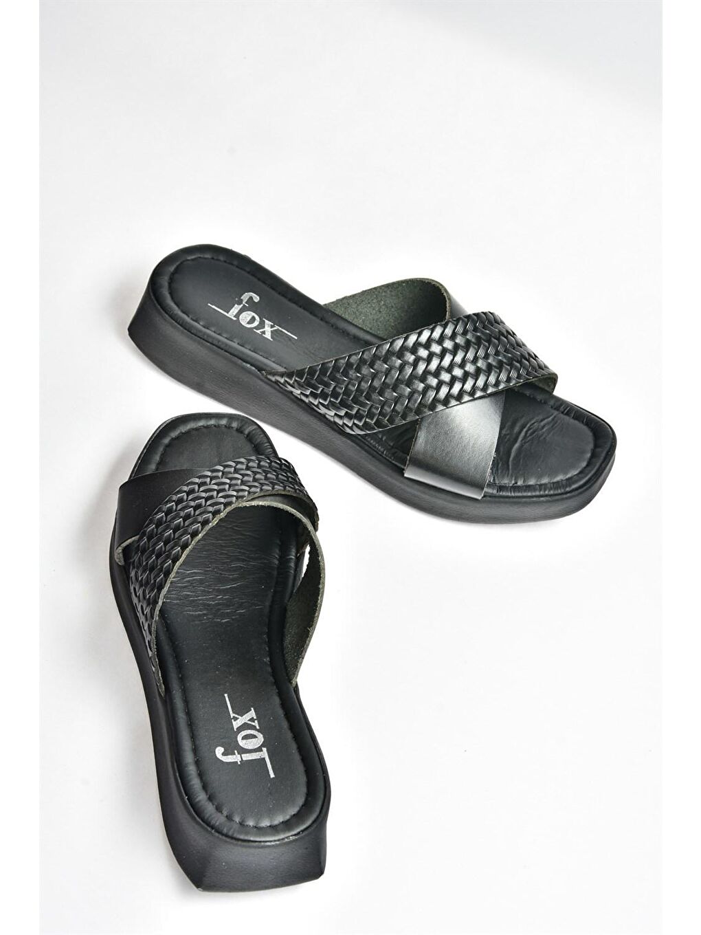 M291049903 Siyah Kadın Terlik-3