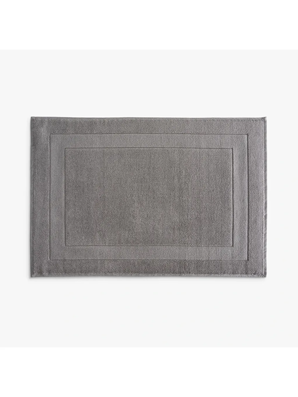 Elena Ayak Havlusu %100 Pamuk Penye Gri 50x80 Cm