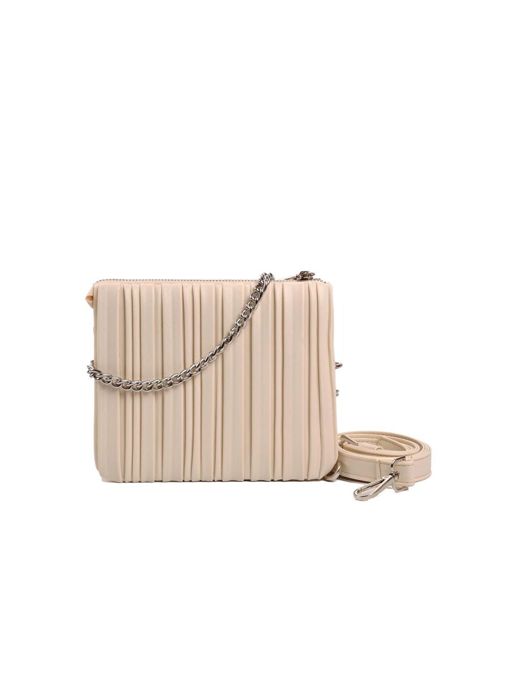 2390020Y Bej Kadın Omuz Çantası-1