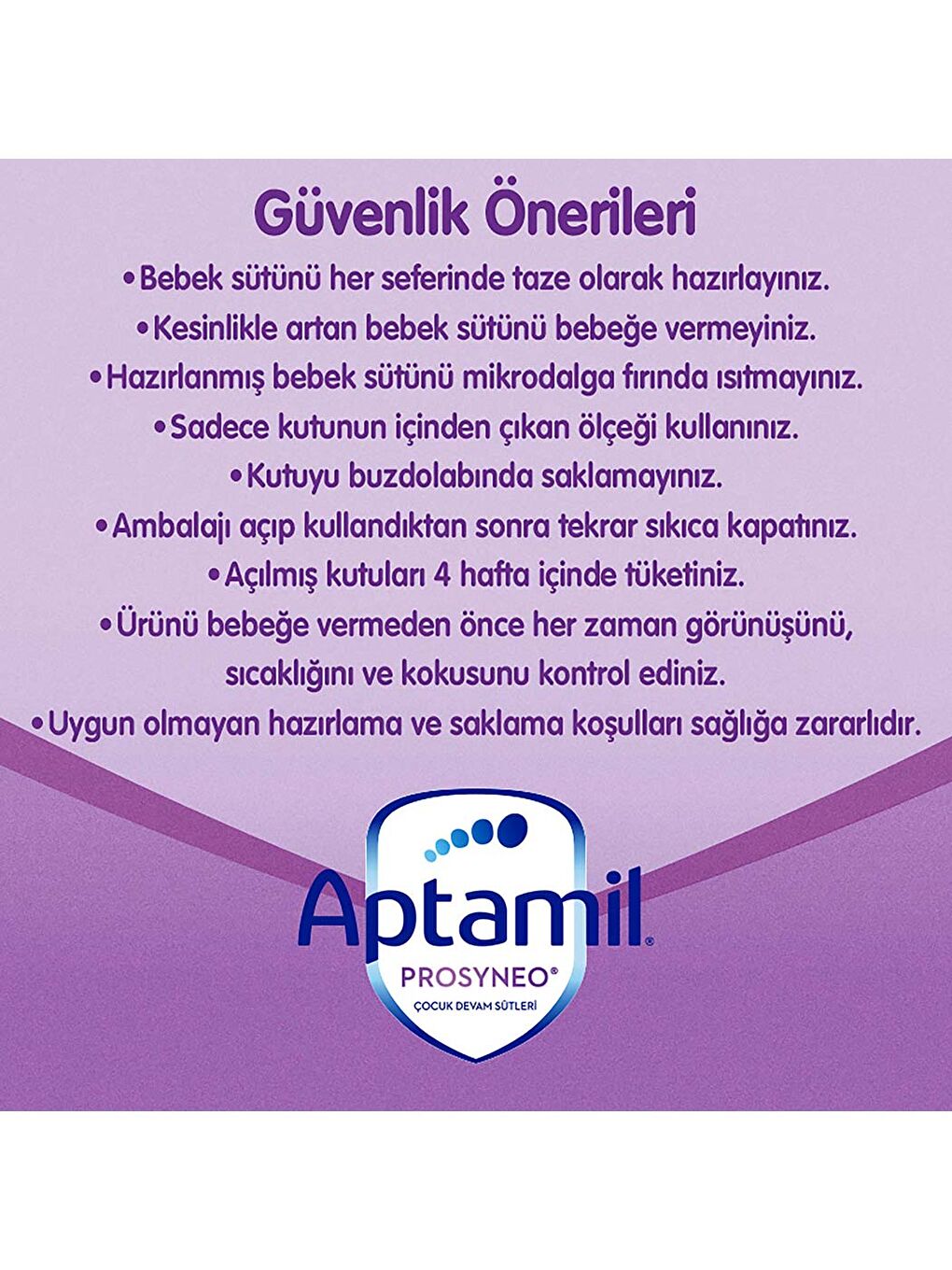 Prosyneo 1 Bebek Sütü 400 g 0-6 Ay-5