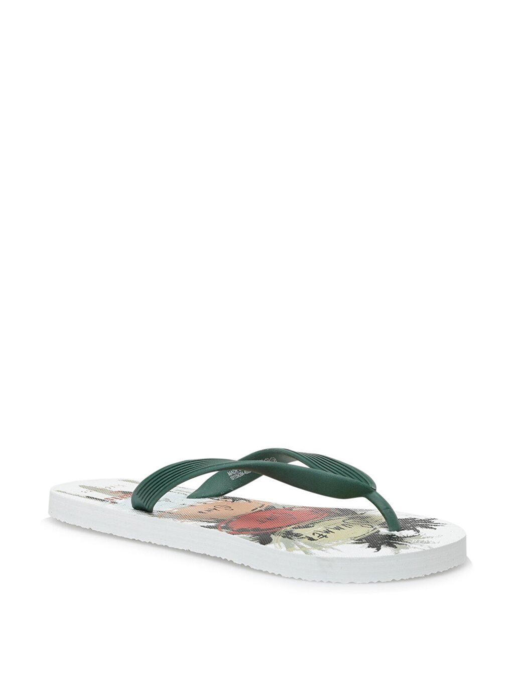 402248.M2FX Beyaz Erkek Terlik-1