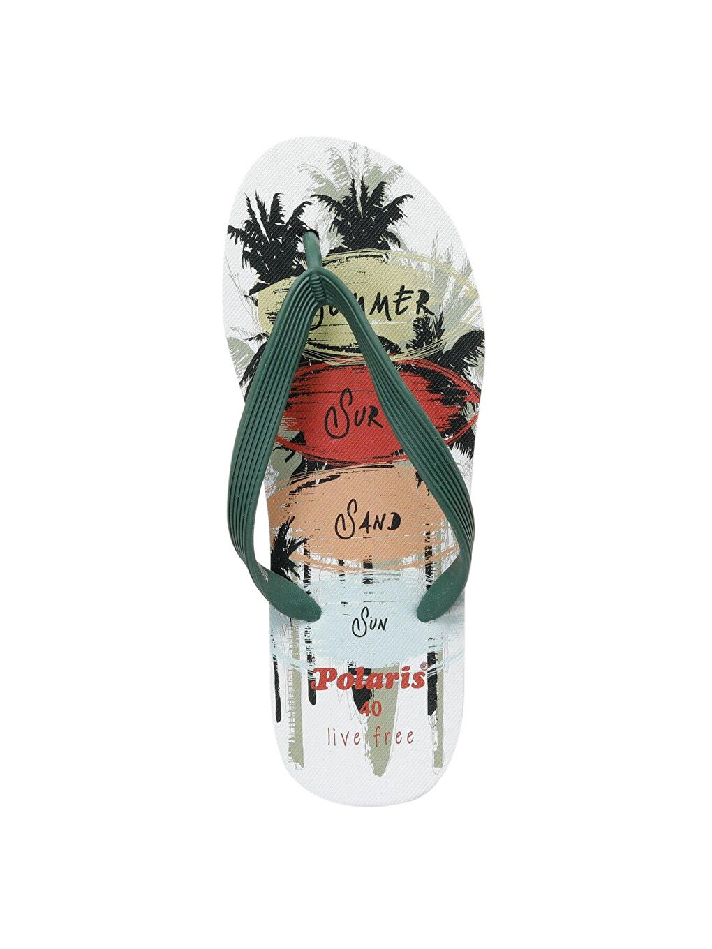 402248.M2FX Beyaz Erkek Terlik-3