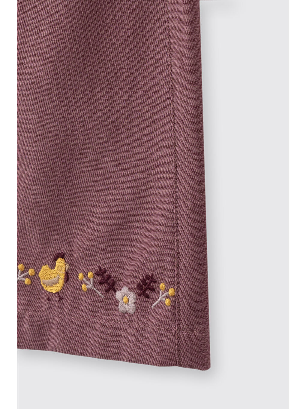 Pembe Kız Bebek Gül Pantolon-1