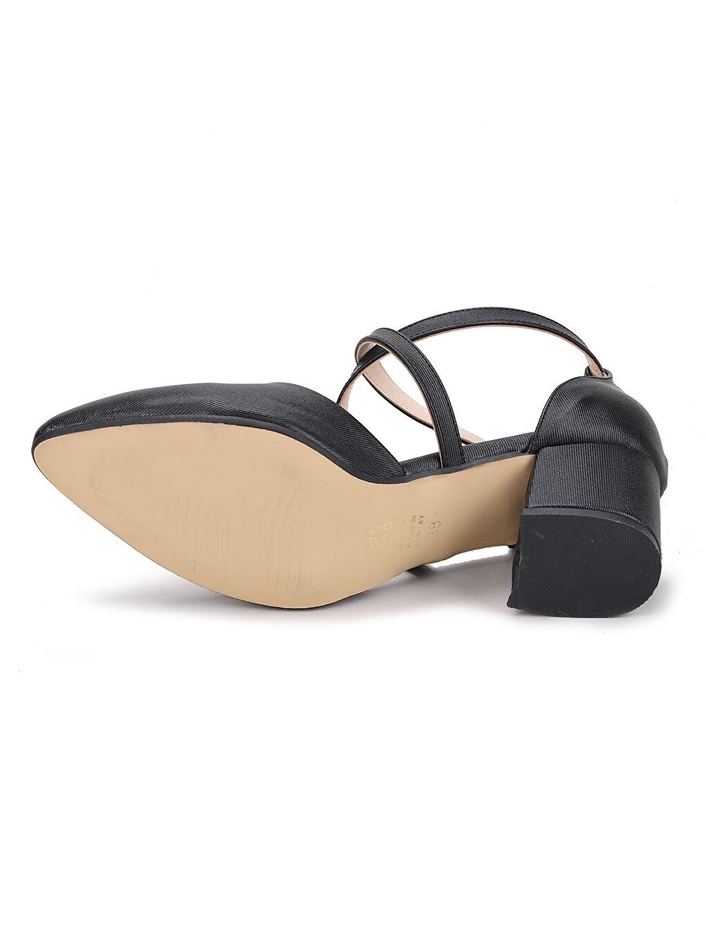 Siyah Parlak 5 Cm Topuklu Kadın Ayakkabı Tier 1990.116-5